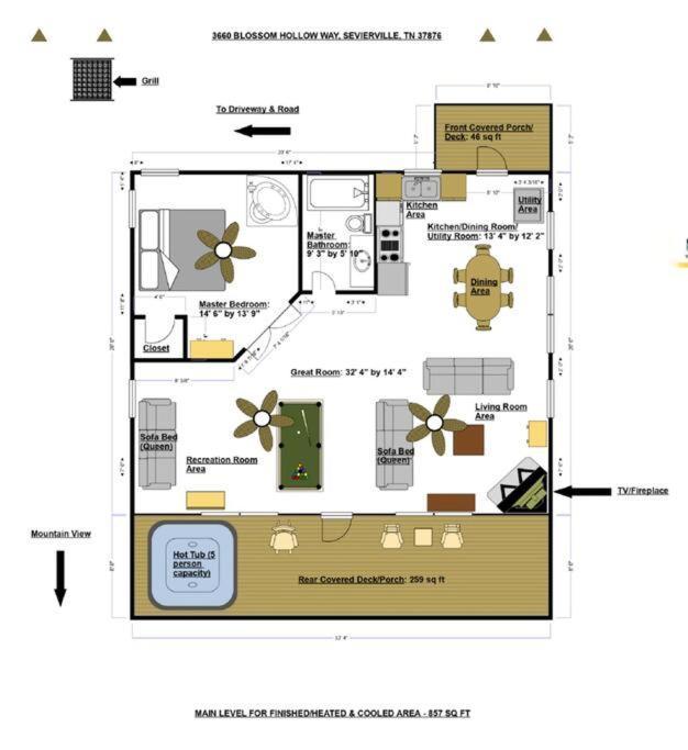 Little Cabin All To Yourself Sevierville Εξωτερικό φωτογραφία